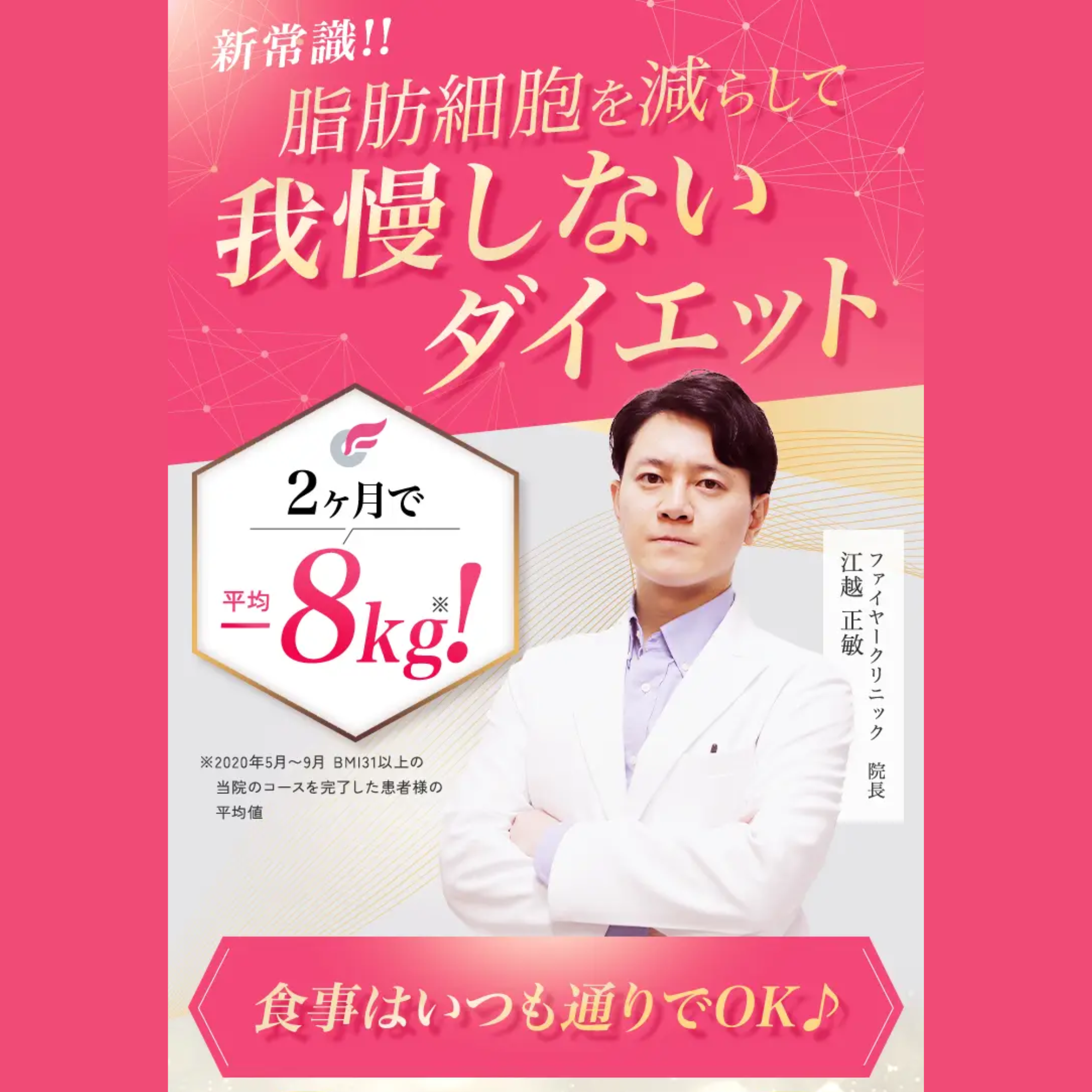 ファイヤークリニックGLP-1バナー