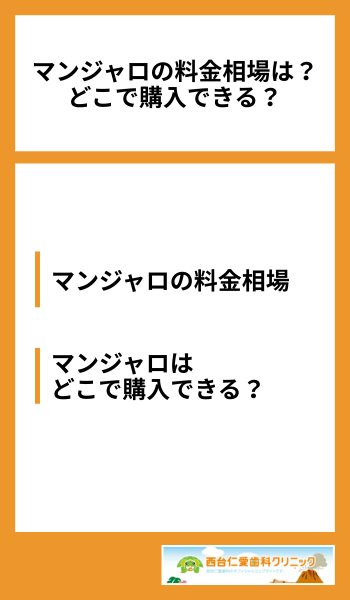 マンジャロの料金相場は？どこで購入できる？
