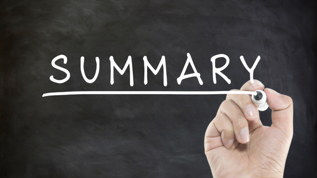 Summaryと書いている