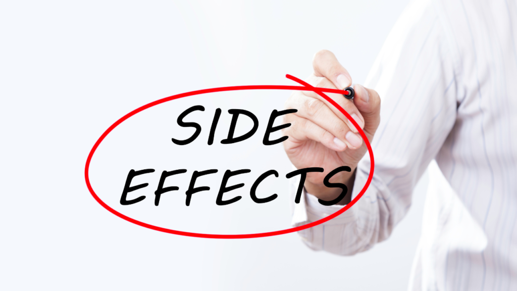sideeffect と書いている